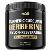 NUQIIT Berberine HCl Supplement 60 capsules front view