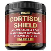 NUQIIT Cortisol Shield Supplement bottle front view
