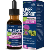 Nurbetoxa Artichoke Liver Support herbal supplement front view