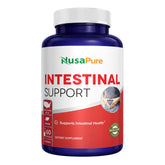 NusaPure Intestinal Support Supplement 60 capsules front view