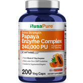 NusaPure Multi-Enzymes 200 Capsules front view