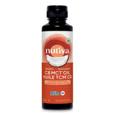 Nutiva Organic MCT Oil C8 12fl oz front view