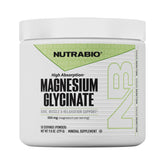 NutraBio Magnesium Glycinate Powder 345g front view
