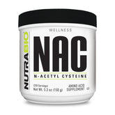 NutraBio N-Acetylcysteine 50g front view