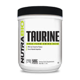 NutraBio Taurine Powder 500g front view