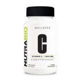 NutraBio Vitamin C 1000mg supplement front view