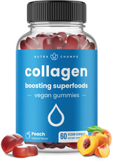 NutraChamps Collagen Gummies front view packaging
