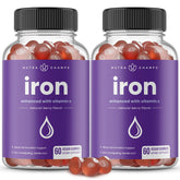 NutraChamps Iron Gummies 440g front view