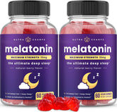 NutraChamps Melatonin Gummies front view packaging
