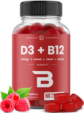 NutraChamps Vitamin B12 Gummies front view with packaging