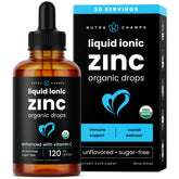 NutraChamps Zinc Liquid Drops 113g front view