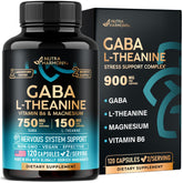 NUTRAHARMONY GABA 750MG Capsules front view with packaging