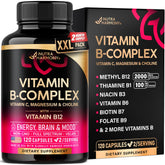 NutraHarmony Vitamin B Complex 60 Capsules front view