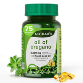 NUTRAJOY Oil of Oregano Softgels bottle front view
