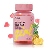 NUTRAJOY Premium Feminine Balance Gummies bottle front view