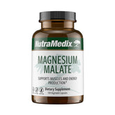 NutraMedix Magnesium Malate Supplement front view with packaging