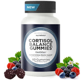 NutraPep Cortisol Gummies bottle front view with 60 gummies