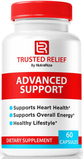 NutraRize Trusted Relief Capsules front view with packaging