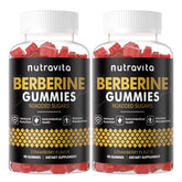 Nutravita Berberine Gummies front view with packaging