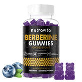 Nutravita Berberine Gummies with Ceylon Cinnamon front view