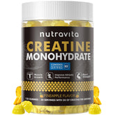 Nutravita Creatine Monohydrate Gummies 120 count front view