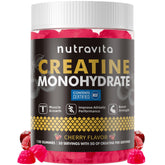 Nutravita Creatine Monohydrate Gummies bottle front view