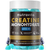 Nutravita Creatine Monohydrate Gummies bottle front view