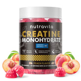 Nutravita Creatine Monohydrate Gummies bottle front view
