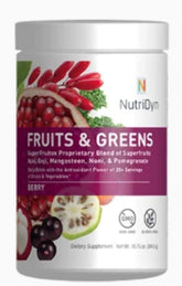 Nutri-Dyn Fruits & Greens Daily Drink 305g front view