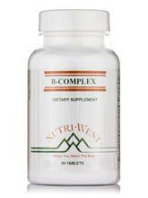 Nutri-West B-Complex Supplement 90 Tablets front view