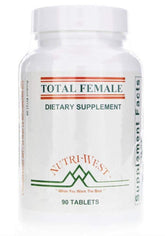 Nutri-West Total Female 90 Tablets front view