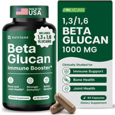Nutriana Beta Glucan Capsules 1000mg front view