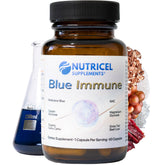 Nutricel Blue daily wellness Methylene Blue 6mg Capsules front view