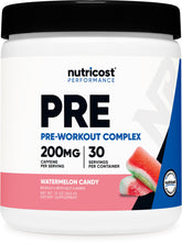 Nutricost BCAA Supplement front view with 30 servings