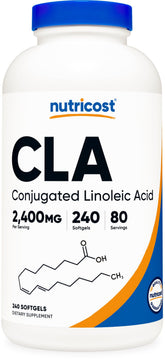 Nutricost CLA Softgel Capsules 800mg front view