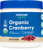 Nutricost Cranberry Extract Powder front view packaging