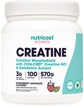 Nutricost Creatine Monohydrate Powder 649g front view