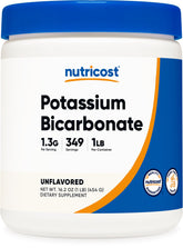 Nutricost Potassium Bicarbonate Powder 1 LB front view