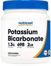 Nutricost Potassium Bicarbonate Powder 2 LB front view