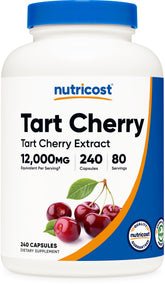 Nutricost Tart Cherry Extract bottle front view