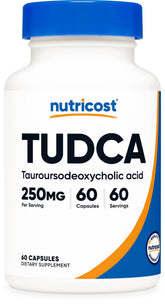 Nutricost Tudca 60 Capsules front view