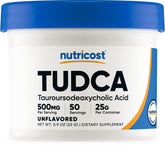 Nutricost Tudca Powder 25g front view packaging