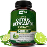 NutriFlair Citrus Bergamot Extract 1400 mg bottle front view