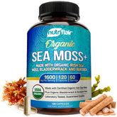 NutriFlair Sea Moss Capsules bottle front view