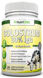 NutriONN Colostrum 100g front view packaging