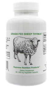 Nutrition Products Ovine Thymus supplement front view