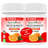 NutritiPure Iron Supplement fast-dissolving tablets front view