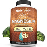 Nutrivein Magnesium L-Threonate 120 Capsules front view