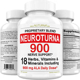 Nuturna Alpha Lipoic Acid Supplement bottle front view