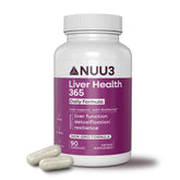 NUU3 Liver Health 365 supplement bottle front view